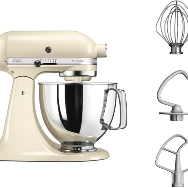 Robot patissier KITCHENAID 5KSM125EAC ARTISAN CREME